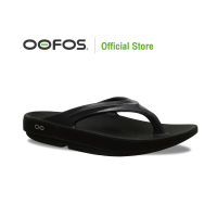 OOFOS OOlala Black (ดำ) - รองเท้าแตะเพื่อสุขภาพ นุ่มสบายเท้าด้วยวัสดุอูโฟม บอกลาปัญหาสุขภาพเท้า