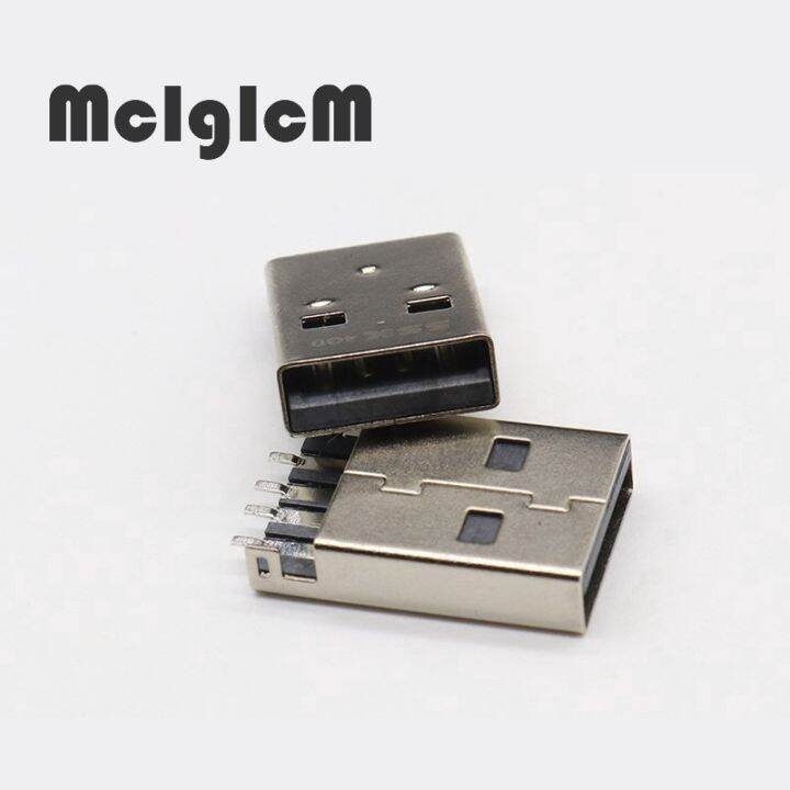 10ชิ้น-usb-ขนาดเล็ก2-0-4pin-ชนิดปลั๊กตัวผู้ขั้วต่อ-smt-สีดำ