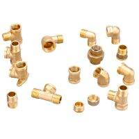 1/8 1/4 3/8 1/2 3/4  Thread Reducer Adapter Brass Copper Connector Inner Outer Durable Plumbing Water Pipe Fittings