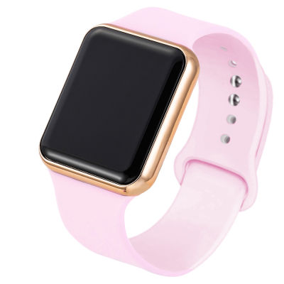 reloj electronico New Pink Casual Wrist watches Women Watch Sport Men Wristwatch Silicone Reloj Mujer Erkek Kol Saati