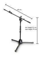 Gravity GMS4322B Microphone Stand with Telescopic Boom ( Accessory )