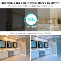 Gledopto Zigbee 3.0 Smart AC100-240V Dimmable Recessed LED Downlight Ceiling 12W Pro For Kitchen Bedroom Toilet Indoor Light
