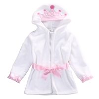 2016 Winter Warm Cute Infant Baby Girl Boy Hooded Bath Towel Wrap Bathrobe Bathing Blanket Throws Robes