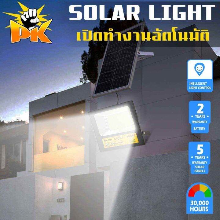 โคมไฟโซล่าเซลล์-สปอร์ตไลท์-led-กันน้ำ-ip66-เหมาะสำหรับใช้กลางแจ้ง-แผงโซลาร์เซลล์-ชาร์จไฟได้-8ชั่วโมง-สว่างจนถึงเช้า-ประหยัดไฟฟ้า