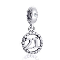 20212019 100 925 Sterling Silver Classic Fairy Crystal Shoes Charm Pendant Bracelet DIY Accessories Pendant Free Shipping Wholesale