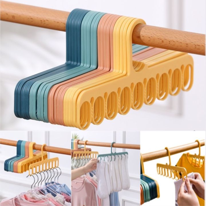 Non-slip Plastic Hanger - Wardrobe Organizer, Clothes Drying