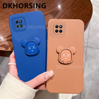 DKHORSING 2023 X6A เคสสำหรับ HONOR ใหม่/X5พลัส/90 5G / 90 Lite / 70 Lite ผิวนุ่มเคสโทรศัพท์ Honor X6a พร้อมแหวนหมีฝาปิดมีที่ยึด HONOR90 5G