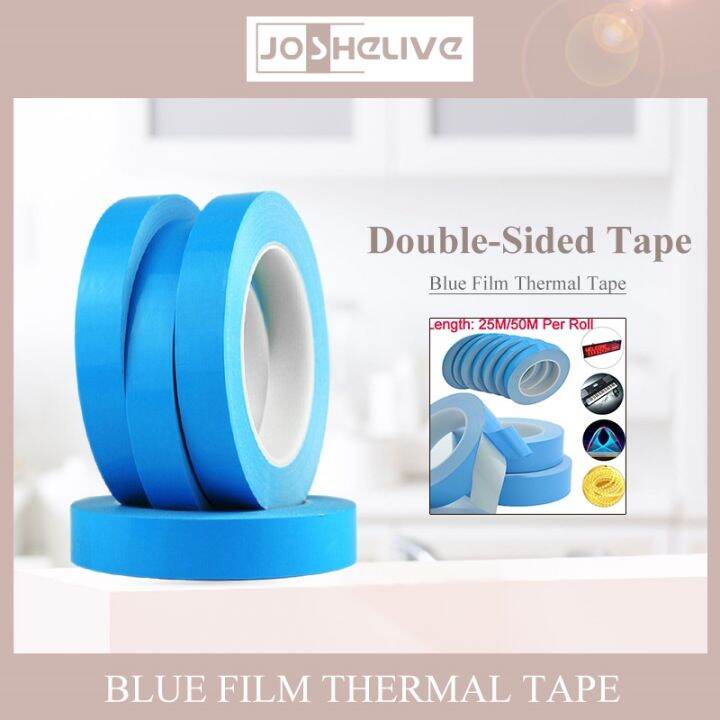 25M Roll Adhesive Tape Length 8/10/12mm Width Thermal Conductive Tape