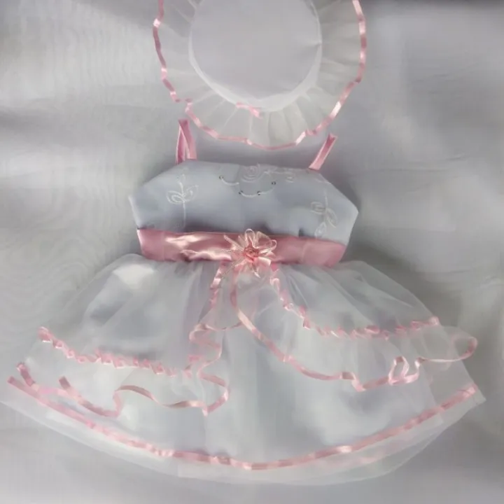 Baptismal Dress For Baby Girl Baptismal Dress For Baby Girl With A Hat 