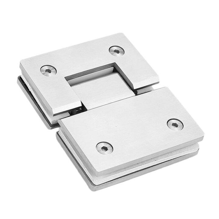 Door Hinge 180 Degree Stainless Steel Hinge Bathroom Shower Glass Door