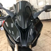 อุปกรณ์เสริมรถจักรยานยนต์ที่ระเบิดได้ S1000RR กระจกบังลมกระจกรถยนต์กันลมสำหรับ BMW S 1000 RR 2019 2020 2021 S1000 RR คู่ Bule Blk