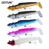 【hot】♘❁ 5pcs/Lot Silicone Bait Fishing Swimbait Jig Rubber Tail Artificial Soft Searchbait 21g 28g 2022 Pesca