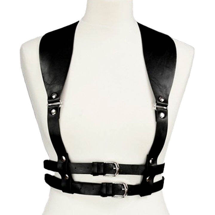 2020-brand-leather-punk-belts-for-women-metal-popular-leather-suspenders-corset-female-harness-slimming-waist-straps-rivet-belt