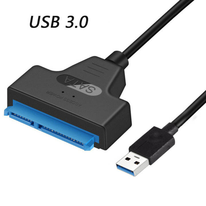 สาย-usb-sata-sata-3-ถึง-usb-3-0-2-0-อะแดปเตอร์คอมพิวเตอร์สายตัวเชื่อมต่อประเภท-c-สาย-sata-รองรับ-2-5-นิ้ว-ssd-hdd-hard-drive-kdddd