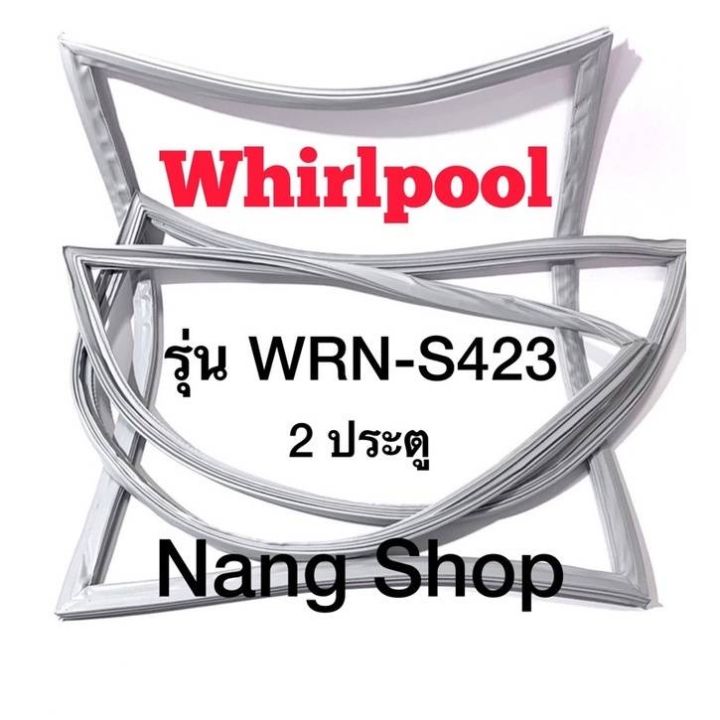 ขอบยางตู้เย็น-whirlpool-รุ่น-wrn-s423-2ประตู