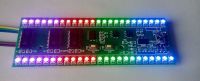 【⊕Good quality⊕】 duhaisheng เครื่องวัดระดับ5V Rgb Mcu แบบสองช่อง24 Led Vu