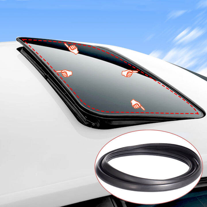 Sunroof Rubber Seal Strip for Tesla Model 3 Model Y Wind Noise