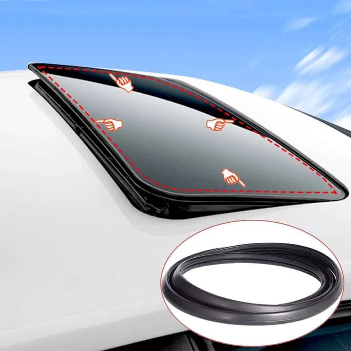 Sunroof Rubber Seal Strip for Tesla Model 3 Model Y Wind Noise