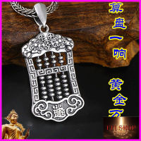 Original Ruyi Abacus สร้อยคอ S925เงินสเตอร์ลิงผู้ชายและผู้หญิง Lucky Pixiu จี้ส่ง Amulet To Win More Wealth