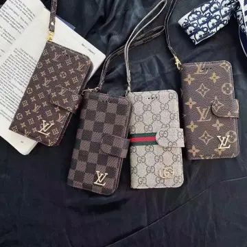 Monogram Canvas iPhone Samsung Phone Wallet Case  Louis vuitton phone  case, Wallet case, Wallet phone case