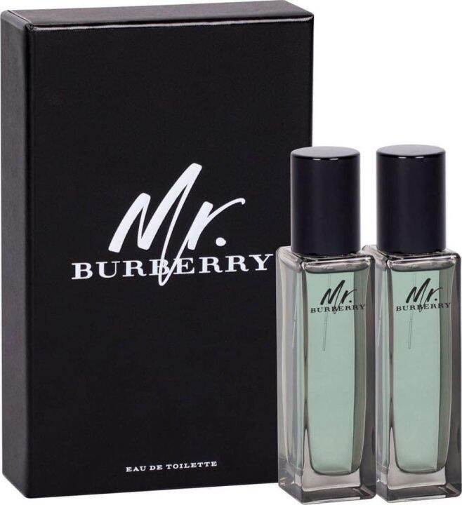 Bộ 2 nước hoa nam Burberry Mr Burberry EDT Travel Set 2x30ml 