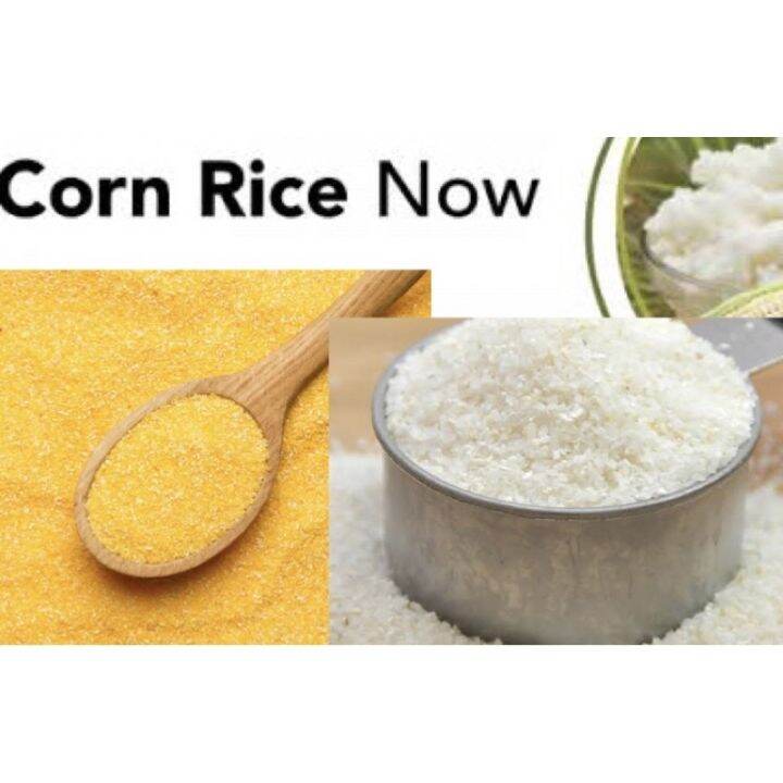 White Corn Grits (Mais Puti) and Yellow Corn Grits (Mais Yellow