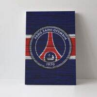 ภาพแฟนคลับ Paris Saint-Germain 40*60ซม. สั่งทำได้ผ้าใบวาดภาพศิลปะบนผนังสำหรับภาพฝาผนังการตกแต่งบ้าน