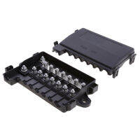 7 Way DC 32V Circuit รถเรือยานยนต์ Midi Fuse Block Holder With