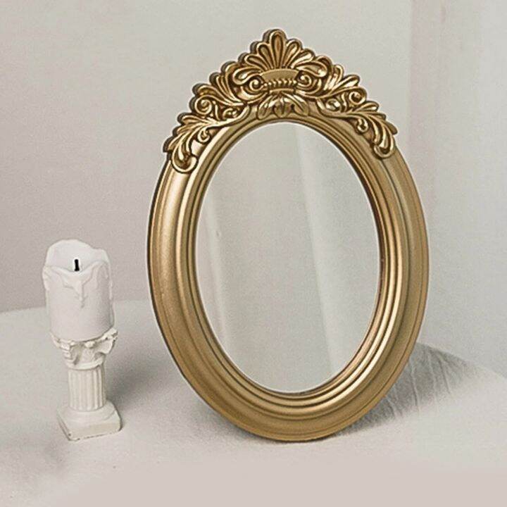 Retor Makeup Mirror Mirrored Tray Vanity Jewelry Serving Tray For