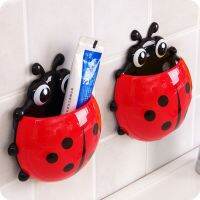 EW Toothbrush Holder Paste Suction Cup Toothbrush Holder