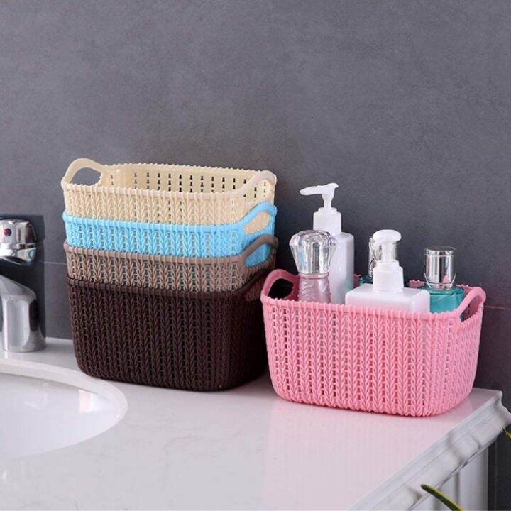 Small plastic storage baskets storage basket small wicker baskets for