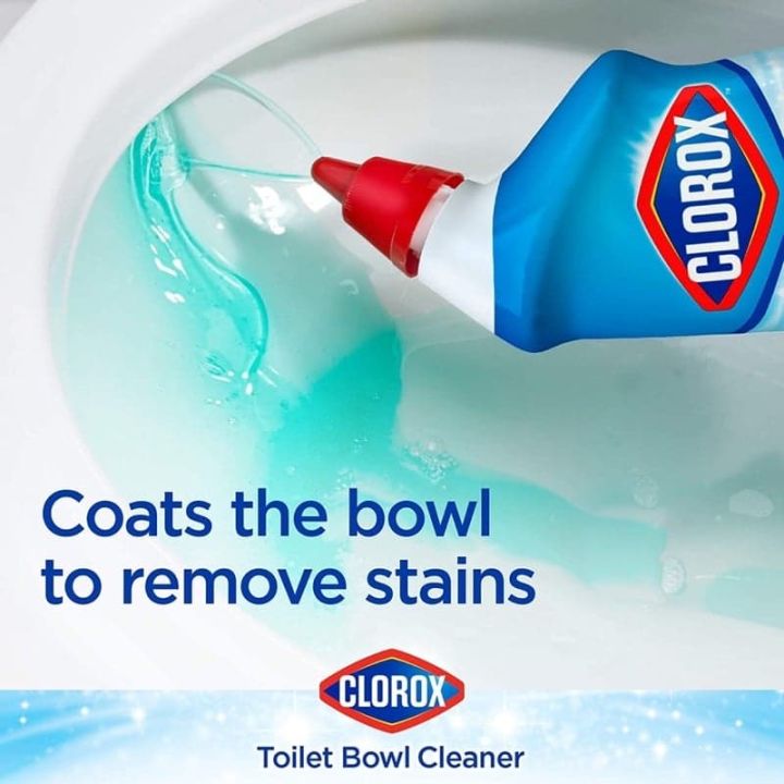 น้ำยาล้างห้องน้ำ-ขวดใหญ่709ml-clorox-toilet-bown-cleaner-bleach-709ml-made-in-usa