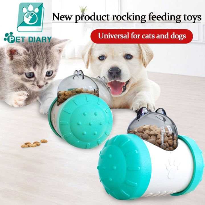 Petdiary Tumbler Interactive Cat Toy, Cat Treat Puzzle Toy, Cat Treat  Dispenser Toy Cat Toy Ball 