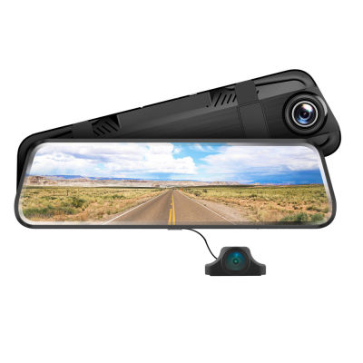 กล้องติดรถยนต์แบบ Full-หน้าจอสัมผัสและสตรีมมิ่งมีเดียการมองเห็นได้ในเวลากลางคืนที่บันทึกวิดีโออัตโนมัติ AR08 FHD 1080P Dash Cam พร้อม Kamera Spion