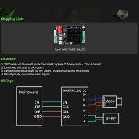 Mks เงียบ Tmc2160มอเตอร์ Oc รองรับ64 Microsteps พร้อมฮีทซิงค์ขนาดใหญ่4.33a
