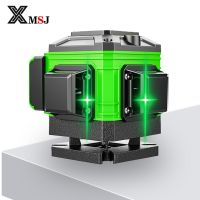 Free Shipping 8/12 Lines 3D Laser Level Self-Leveling Green Line Horizontal ＆ Vertical Cross 360° Laser Level Affordable Tools