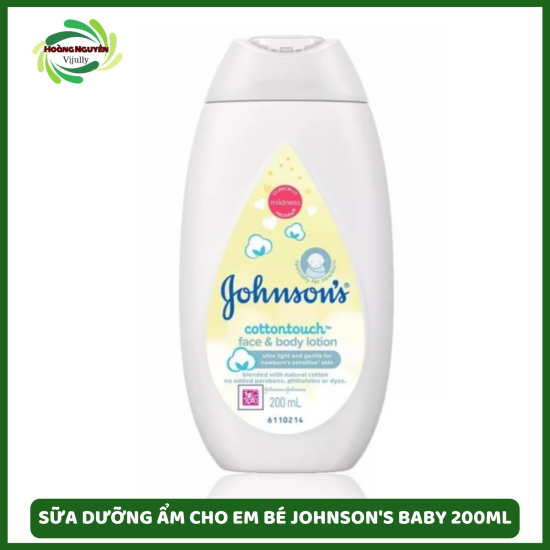 Hcmsữa dưỡng ẩm cho bé johnsons baby mềm mịn cottontouch face & body - ảnh sản phẩm 1