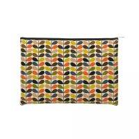 Orla Kiely Abacus ดอกไม้แฟชั่นสำหรับผู้หญิง Tas Kosmetik ความจุขนาดใหญ่รูปแบบสแกนดิเนเวียนกระเป๋าเครื่องอาบน้ำอุปกรณ์จัดเก็บความงามกล่องเครื่องสําอาง