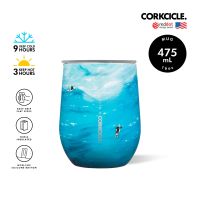 CORKCICLE :แก้วสแตนเลสสูญญากาศ 3 ชั้น เก็บความเย็นถึง 9 ชม. เก็บความร้อนได้ 3 ชม. 355ML GRAY MALIN SURFERS 12OZ