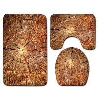 【YF】▨  Board Rings Anti Doormat Toilet Toillete Cover U Rugs 1pc