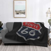 （in stock）Mothers blanket for Route 66, soft wool blanket for living room/bedroom sofas（Can send pictures for customization）