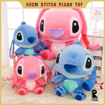 Stitch Angel 60cm Plush Doll, Stitch Angel Plush Toys, Disney Stitch  Plush