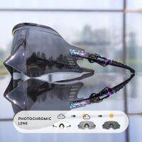 【CW】✘  KAPVOE Photochromic Cycling Glasses Mens Sunglasses UV400 Protection Goggles Hiking Eyewear