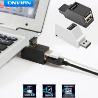 ▥✴ Onvian USB HUB 2.0 3.0 Multi USB Port 3 Port HUB USB Splitter High Speed Hub Adapter For PC Laptop Notebook Computer Accessories