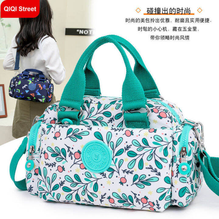 messenger bag women's shoulder bag nylon cloth antisplashing large