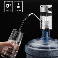 WINSOME Drinking Fountain Electric Portable Water Pump Dispenser Gallon Drinking Bottle Switch Silent Charging Touch 19 Liters