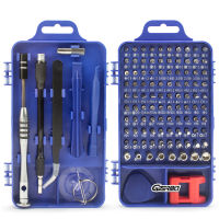 128Pcs Electronics Precision Screwdriver Set with 112 Bits Magnetic Repair Tool Kit for iPhone MacBook Computer Laptop PS4 Xbox