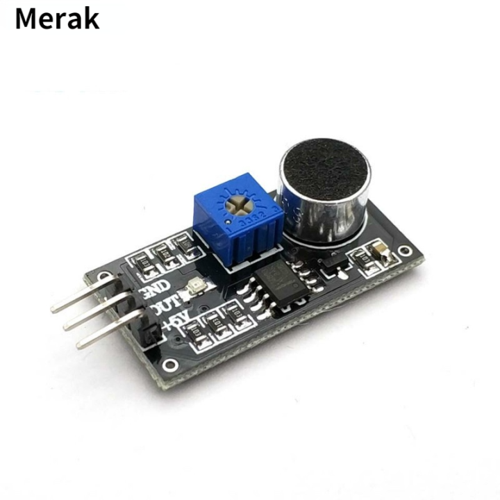 Sound Sensor Module 3 pin Voice Sound Detection Sensor Amplifier LM393 ...