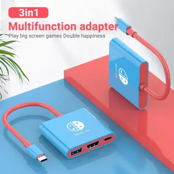 Dnkeaur USB C to HDMI Adapter Cable Compatible with Nintendo Switch, Type-C  to HDMI Conversion Cable Replaces The Switch Docking Station for TV