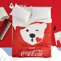 LOTUS ผ้าห่ม ECO FUR รุ่น Coca-Cola ขนาด 60x80 นิ้ว ส่งฟรี